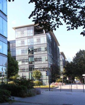 immeubles en verre quartier gerland lyon