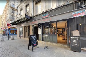 devanture vitrine entree king marcel lyon rue merciere