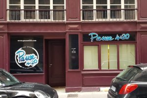 devanture salon the boutique cbd pause 420 lyon