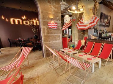 salle sable plage restaurant tapas moma lyon