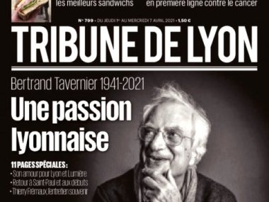 couverture avril 2021 la tribune de lyon