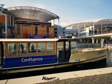 embarcadere vaporetto lyon confluence