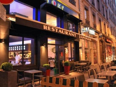 terrasse restaurant gastronomique japonais yoki lyon part dieu