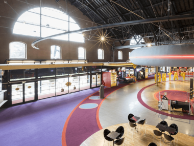 hall accueil deplafonne cinema pathe vaise lyon