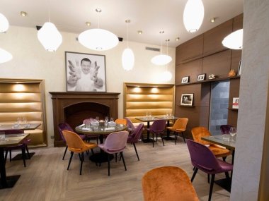 salle restaurant gastronomique lyonnais le president