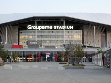 entree place devant groupama stadium lyon
