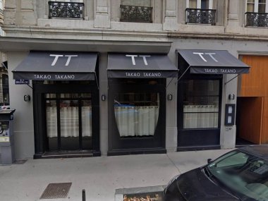 devanture restaurant gastronomique takao takano lyon
