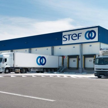 entrepot logistique lyonnais du groupe stef