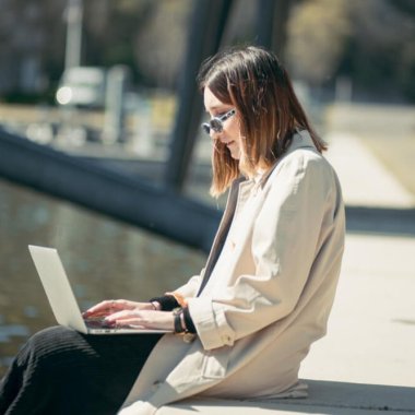 teletravail sur quais en connectivite 5g a lyon