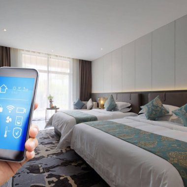piloter sa chambre d hotel grace a un smartphone