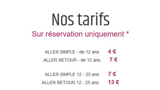 prix navette lyon aeroport
