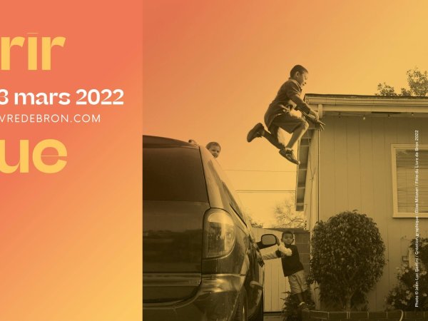 affiche de la fete du livre de bron de 2022