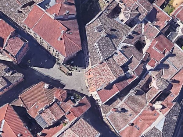 place de la trinite lyon vue du ciel