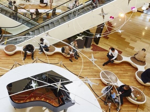 escalators westfield part dieu lyon