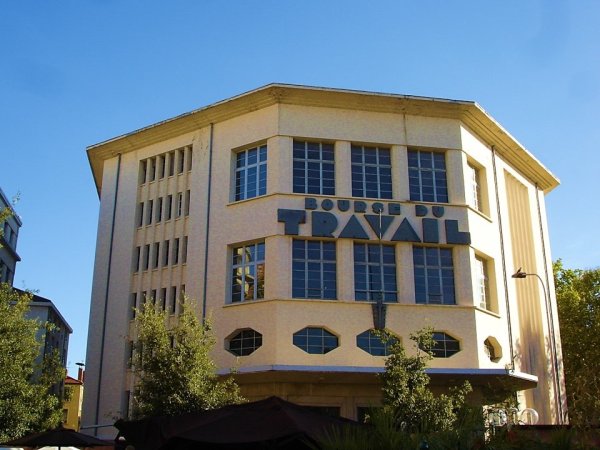 facade la bourse du travail lyon