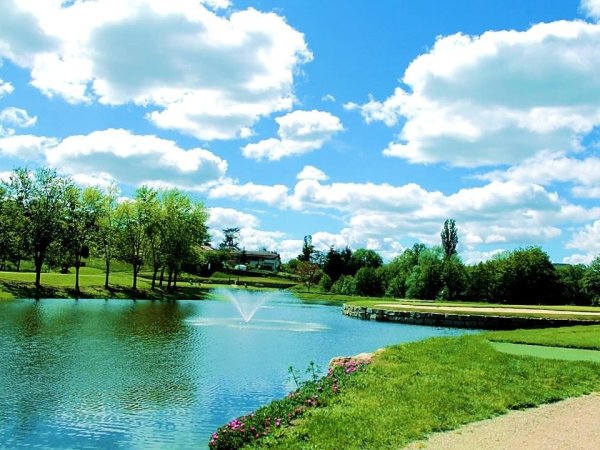 plan eau fontaine golf club lyon salvagny