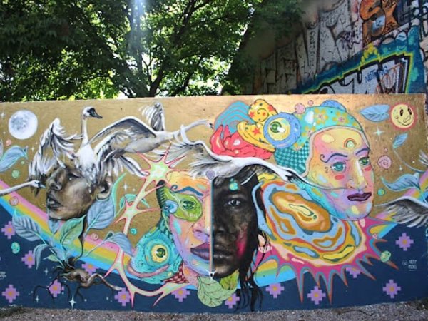 peintures murales parc sutter lyon