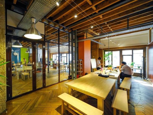 espace dejeuner coworking la cordee liberte lyon