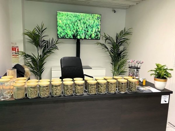 comtoir de vente boutique cbd 180 a lyon quartier perrache