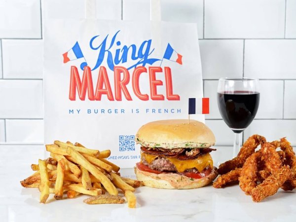 menu francais burger tender king marciel lyon