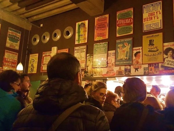 cafe salle spectacle le rideau rouge lyon
