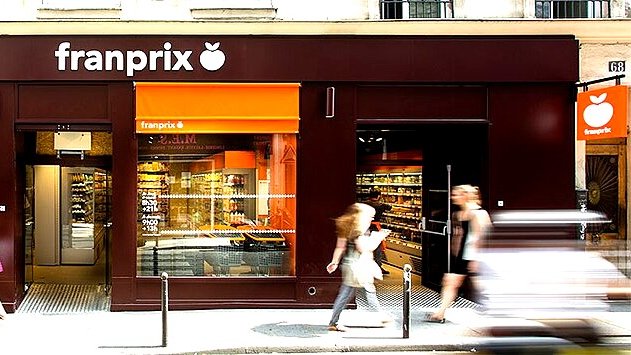 devanture superette franprix a lyon