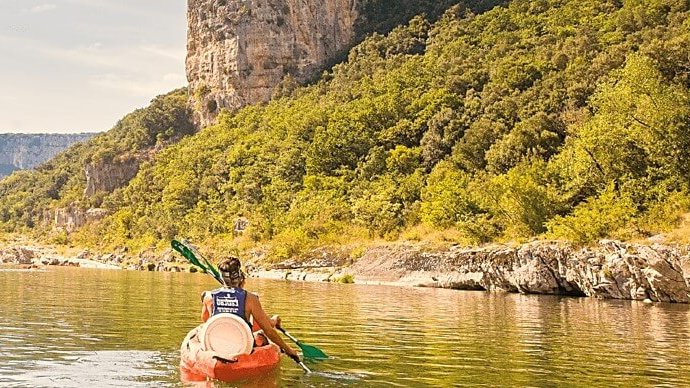 descente des gorges de l ardeche en canoe kayak