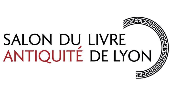 logo du salon livre antiquite de lyon