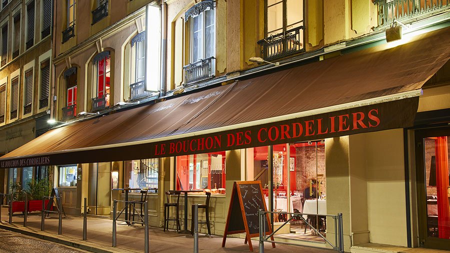 devanture bouchon des cordeliers lyon