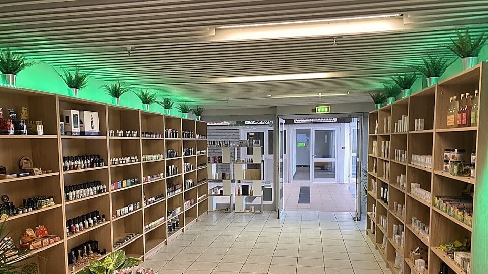 interieur boutique cbd 180 a lyon quartier perrache