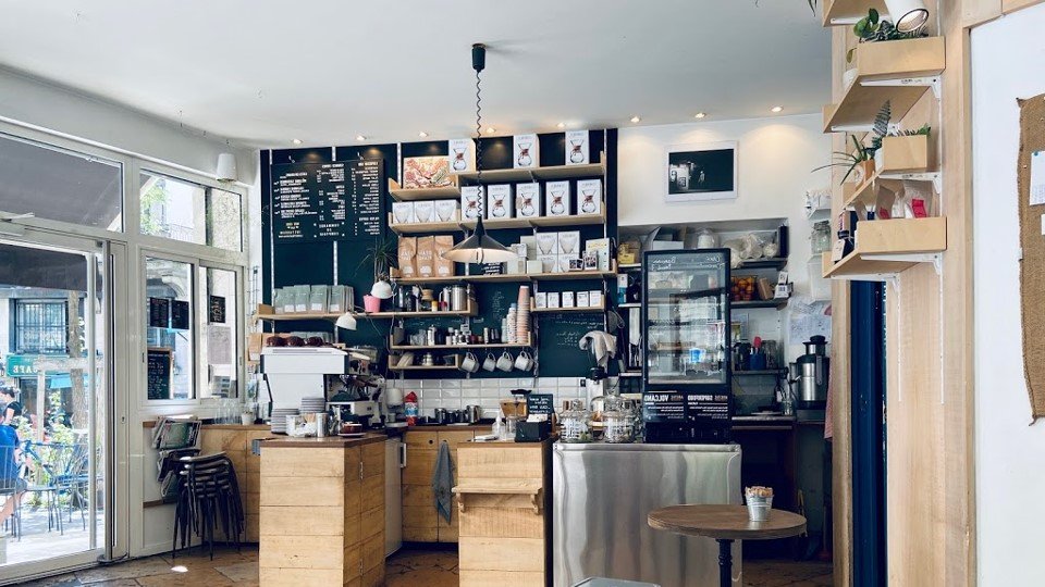 comptoir interieur boite cafe mokxa