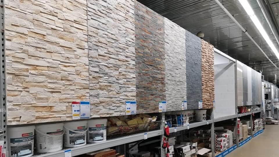 rayon faience carrelage pierre parement castorama lyon bron