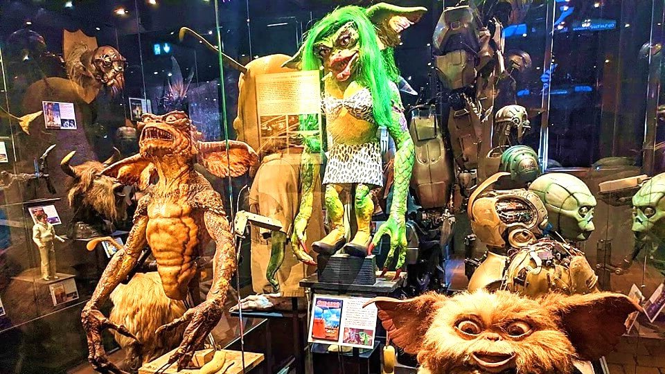poupees du film les gremlins au musee du cinema et des miniatures de lyon