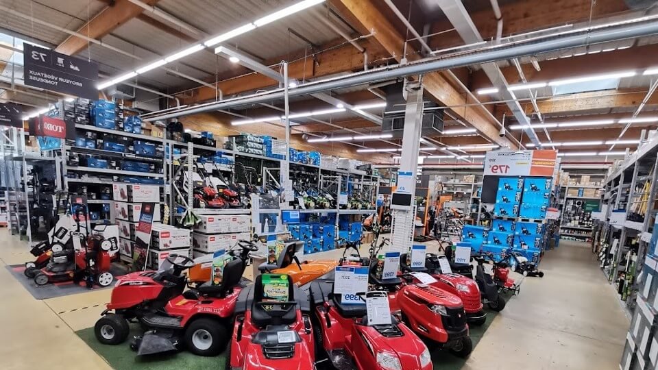motoculteur tondeuse castorama lyon bron
