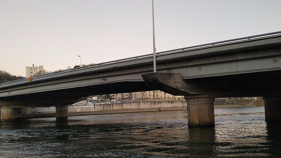 structure pont clemenceau lyon