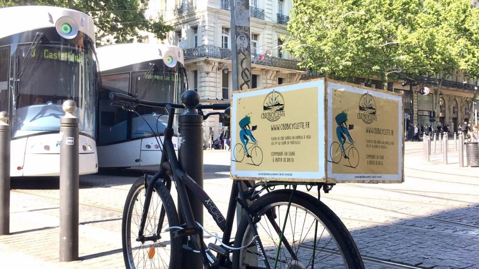 velo de livraison 0 emission cbd bicyclette lyon