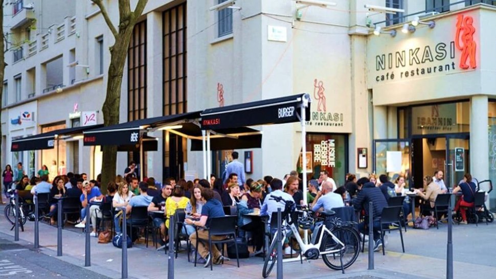 terrasse brasserie restaurant ninkasi villeurbanne gratte ciel