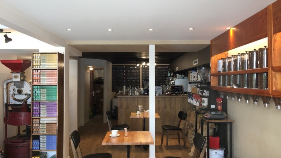 interieur boutique bongoo cafe lyon 7 table degustation