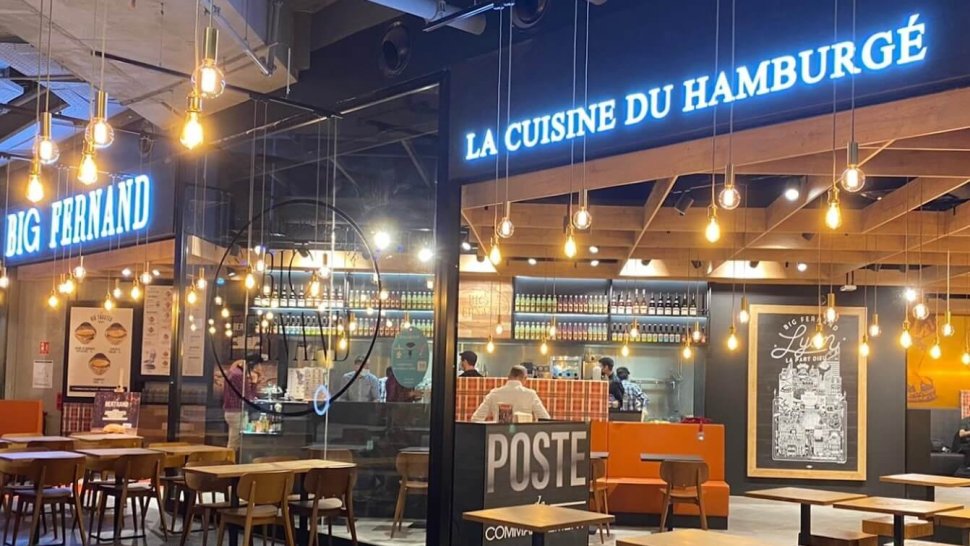 salle restaurant burger big fernand westfield la part dieu