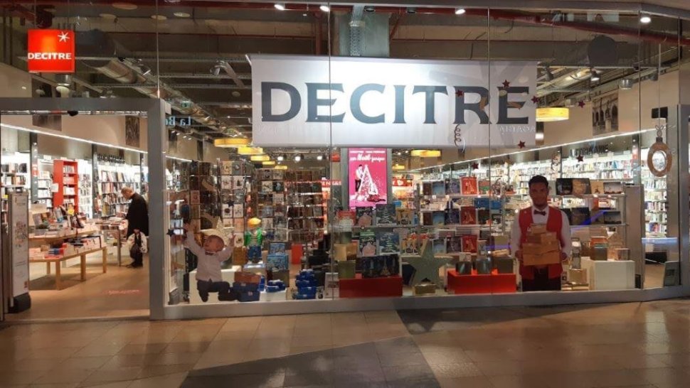 librairie decitre centre commercial lyon confluence