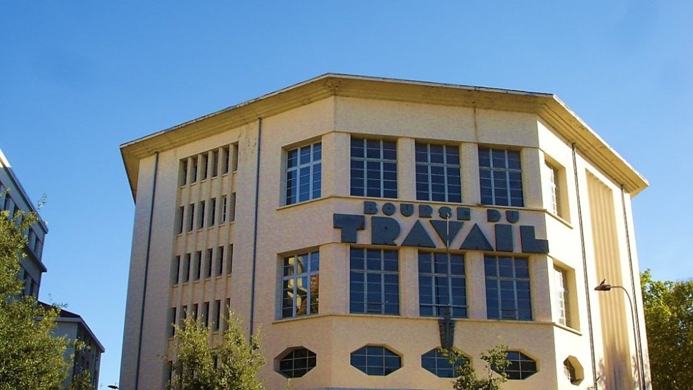 facade la bourse du travail lyon