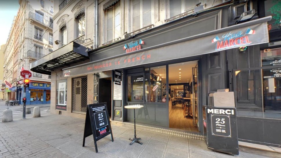 devanture vitrine entree king marcel lyon rue merciere