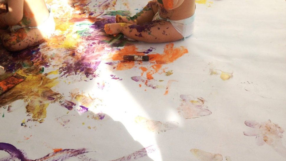 stage bebe peinture le laboratoire cours de peinture lyon 0 3ans