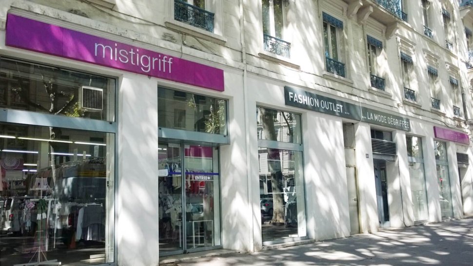 vitrine magasin destockage vetements mistigriff lyon marechal saxe