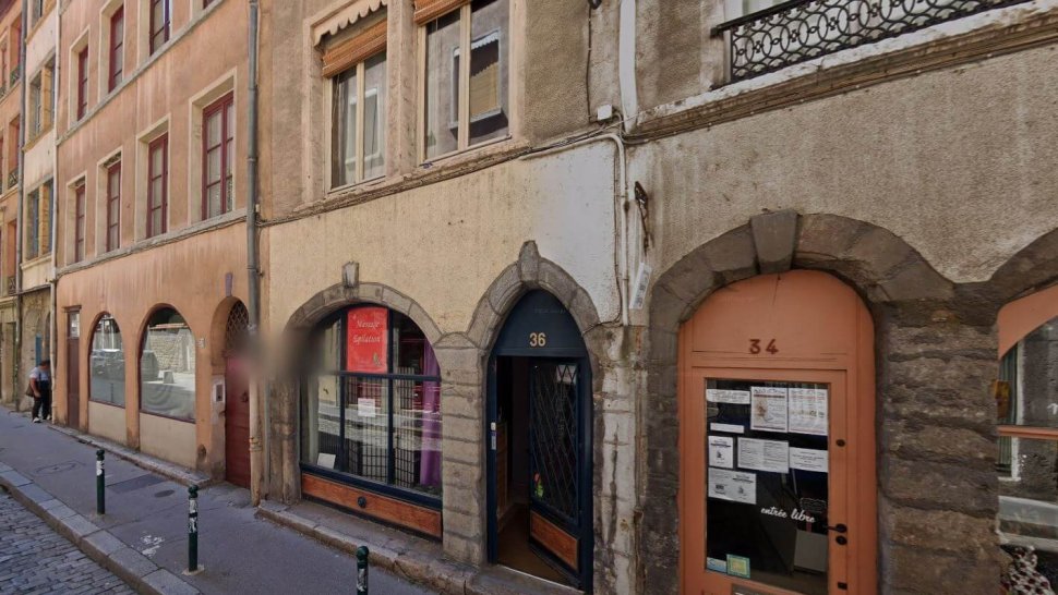 devanture institut or vieux lyon massage epilation