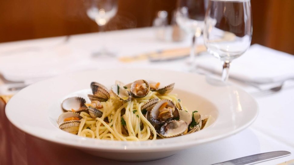 pates palourdes restaurant italien tartufo lyon