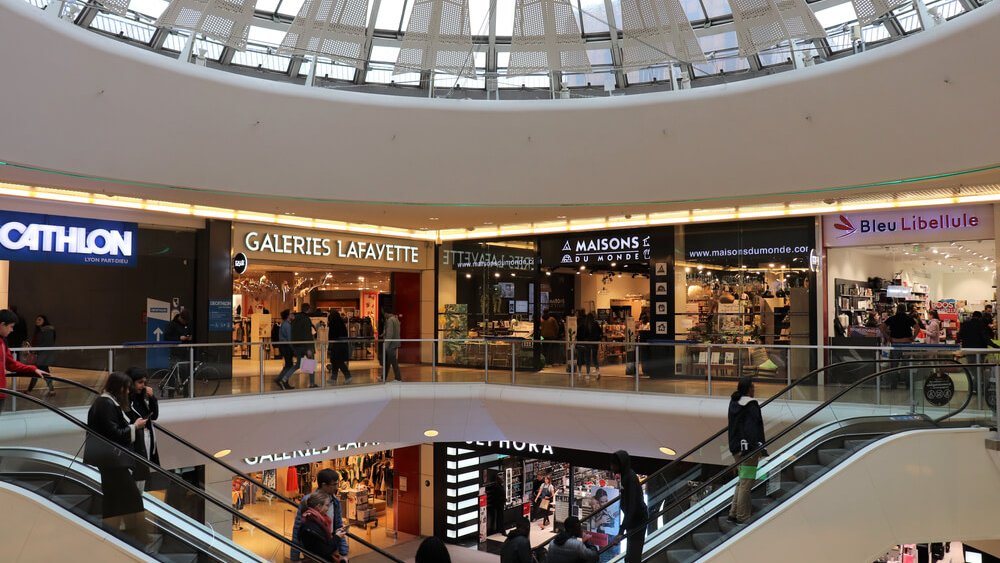 dome boutiques centre commercial westfield part dieu lyon