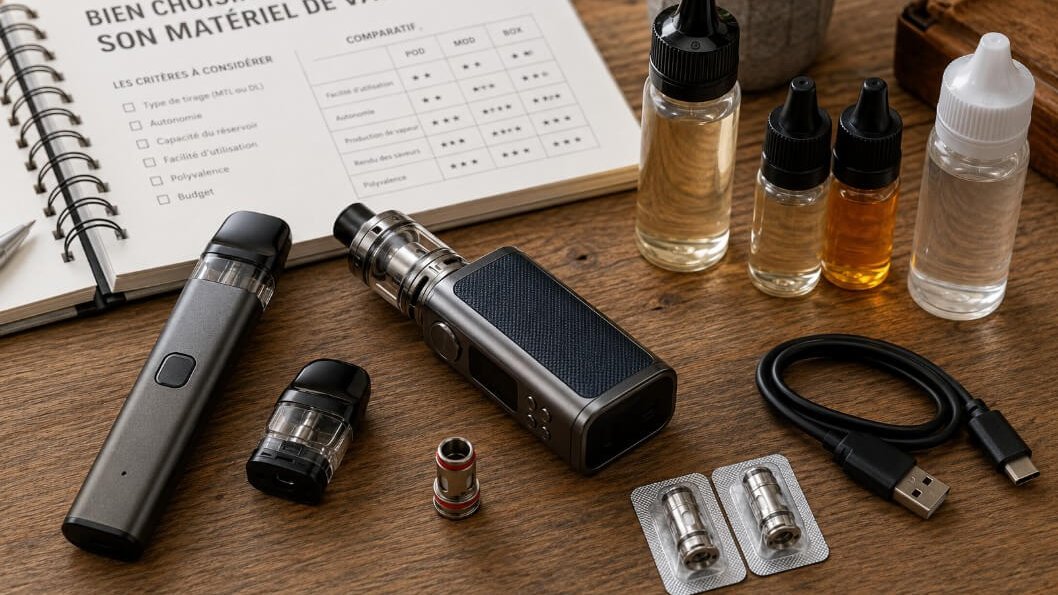 quel materiel pour vapper avec du liquide diy