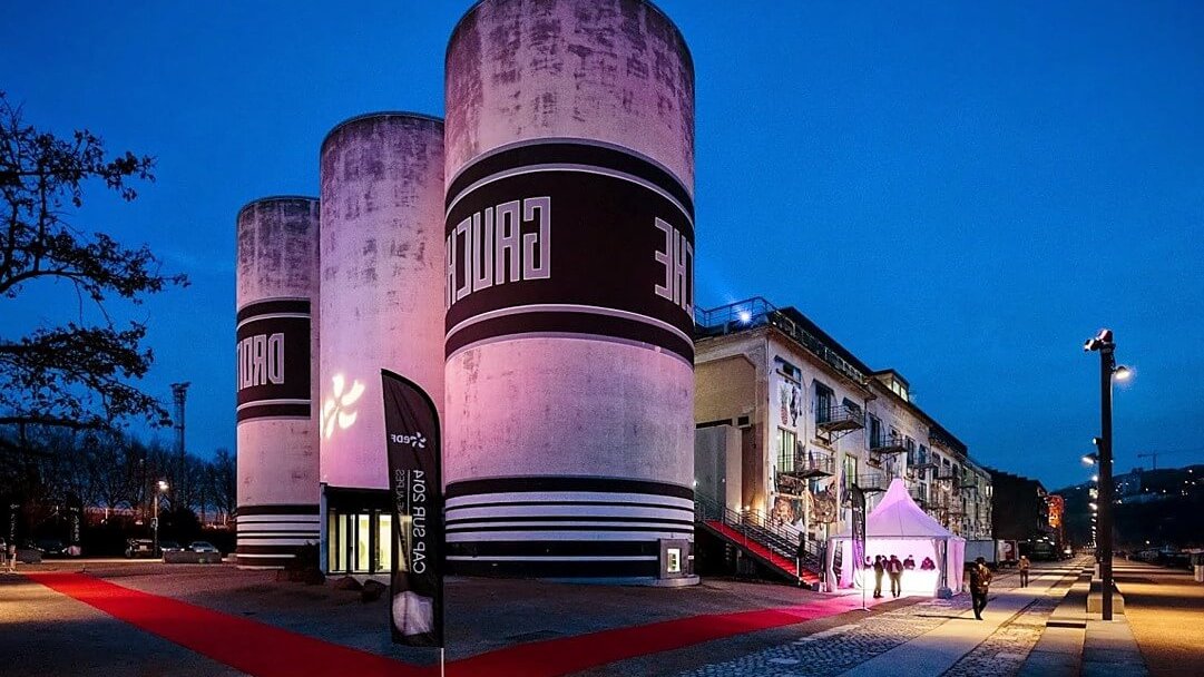 facade silos industriels club le sucre lyon confluence