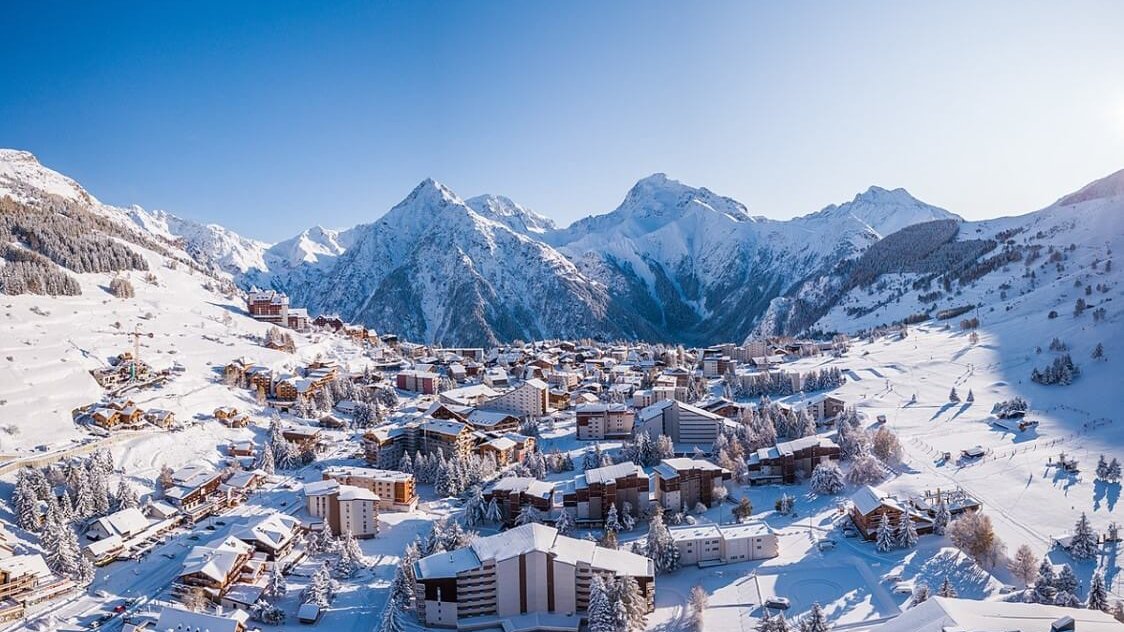 station ski les deux alpes